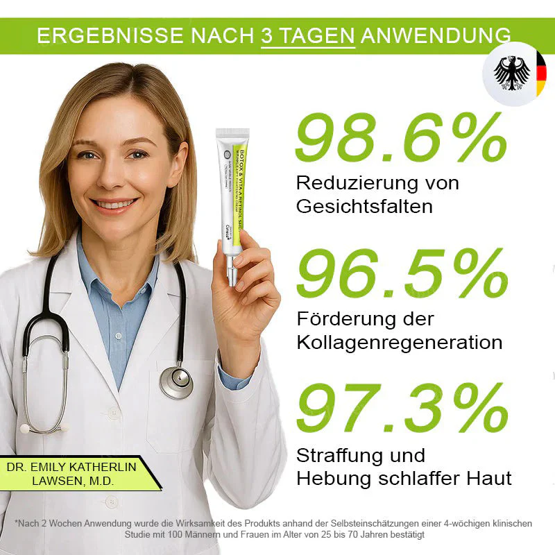 🇩🇪Jetzt jugendliche Haut zurückgewinnen💥Cvreoz® Botox & Vita-A Retinol Shot Falten-Lift Straffungscreme - Image 12