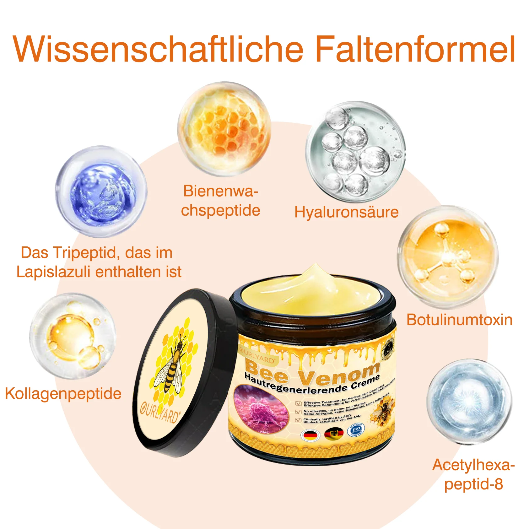 🌙🌙Ourlyard® Bienengift Pro Umfassende Creme — 🔥Begrenzte Zeit 80 % RABATT🔥 - Image 3